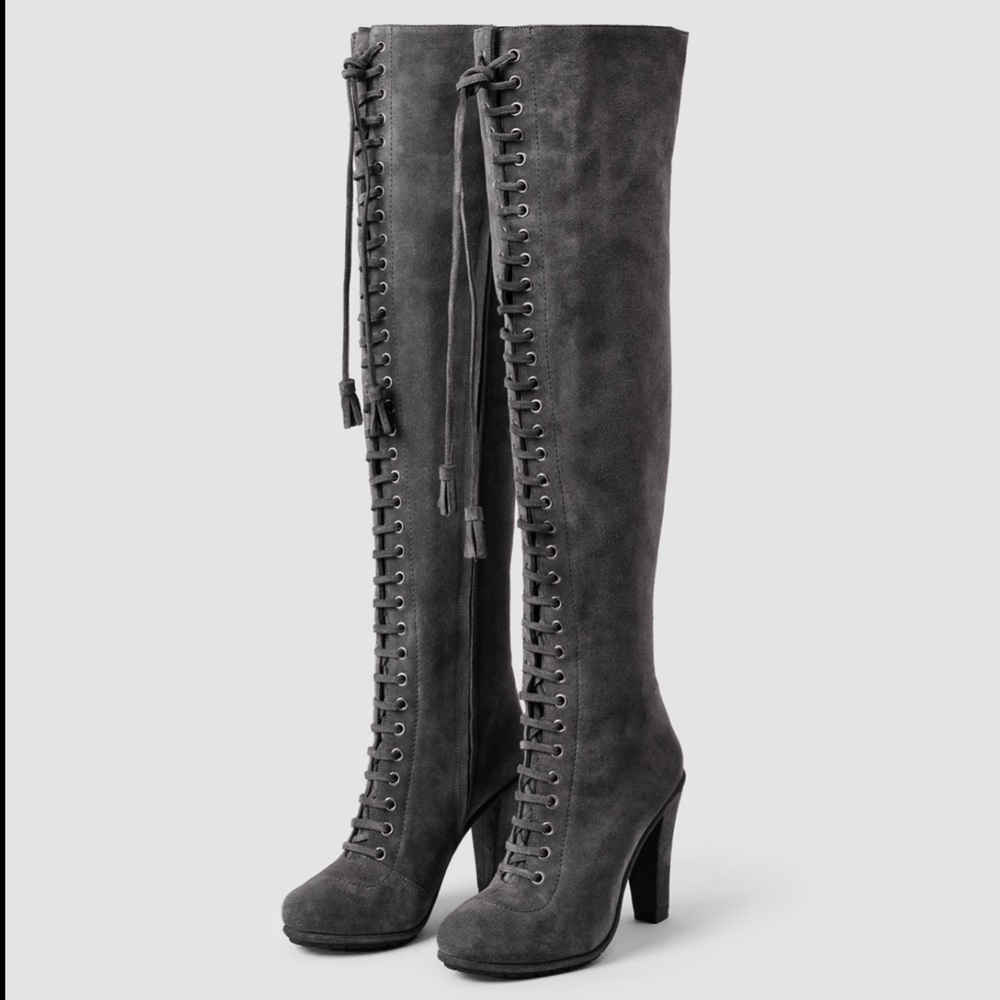 All Saints Stepney Thigh High Boots
